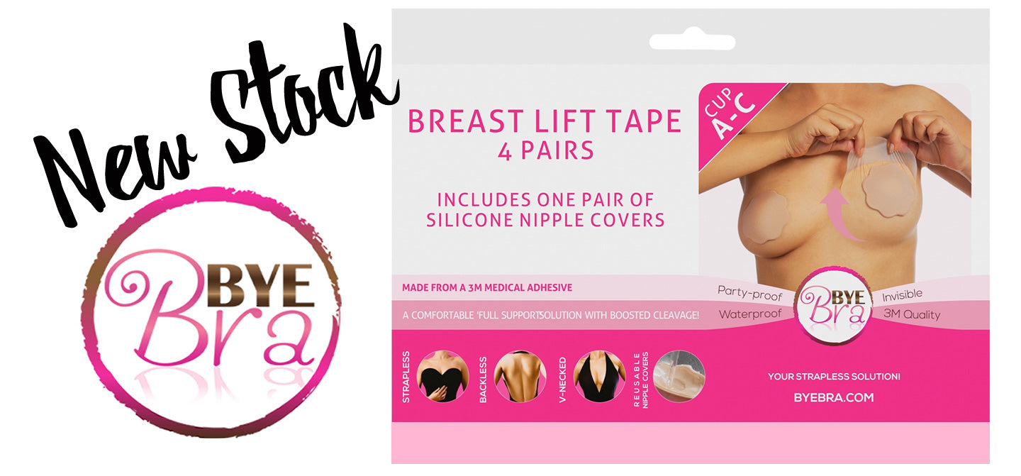 Bye Bra Breast Lift Tape/Silicone Nipple Covers